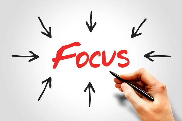 Focus frecce — Foto Stock