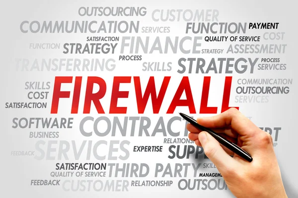 FIREWALL — Stock Photo, Image