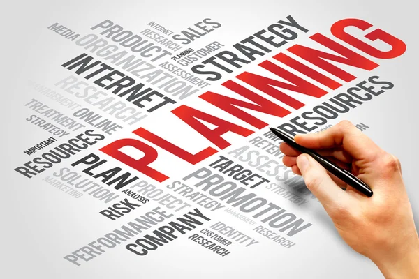 PLANNING — Stock Photo, Image