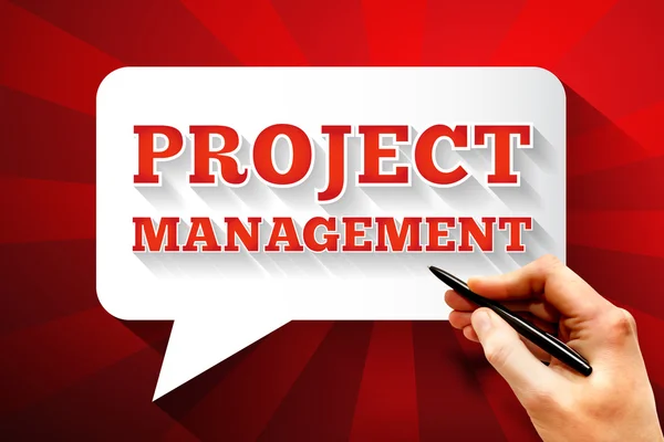 Projektmanagement — Stockfoto