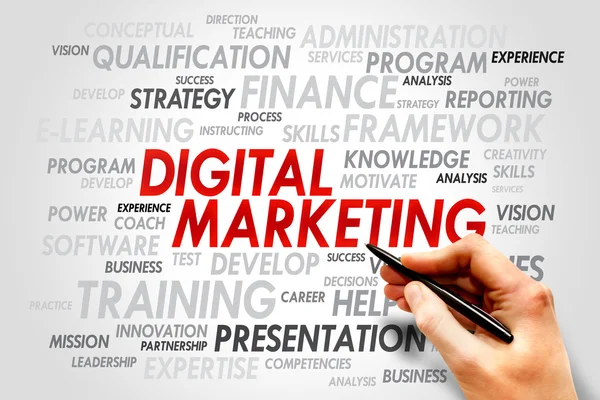 Marketing digital — Foto de Stock