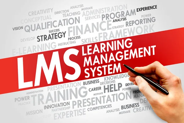 Sistema di gestione dell'apprendimento — Foto Stock