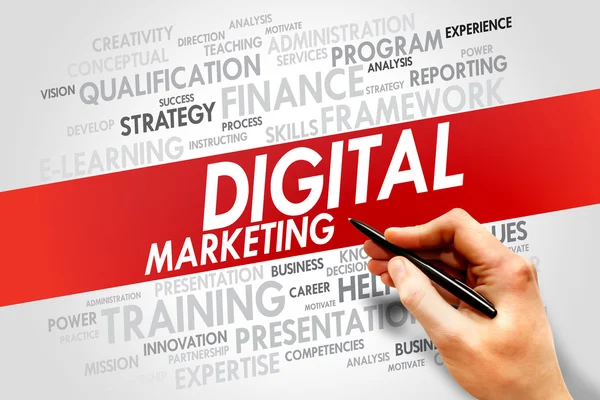 Digitale marketing — Stockfoto