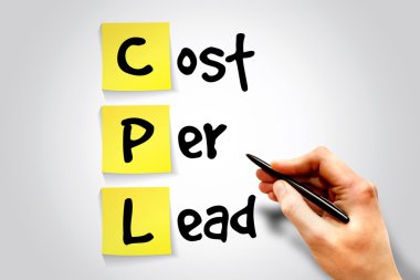 Cost Per Lead clipart
