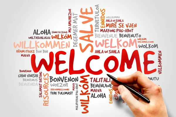 WELCOME — Stock Photo, Image