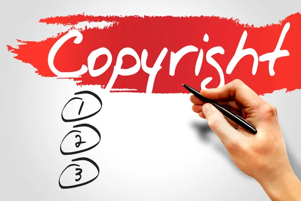 Copyright — Stock Photo, Image