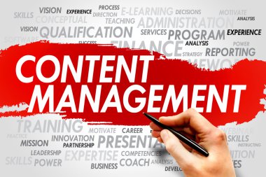 Content Management clipart