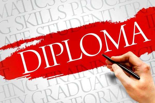 Diploma — Foto de Stock