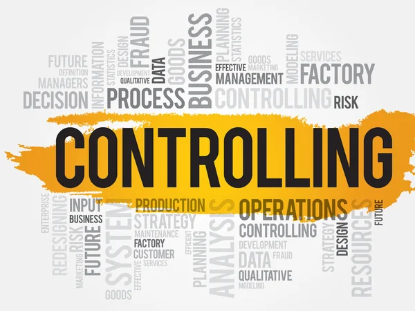 Controlling — Stockový vektor