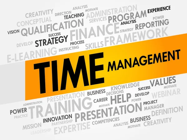 Zarządzanie czasem — Wektor stockowy