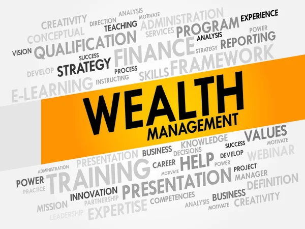 Wealth Management — Stock Vector