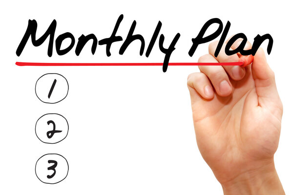 Monthly plan