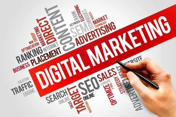 Marketing digital — Foto de Stock