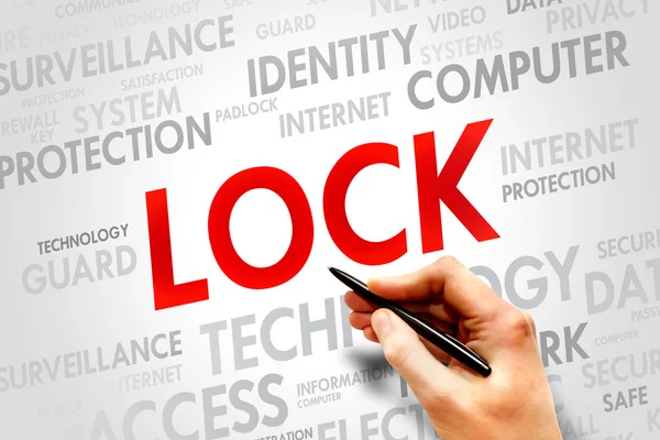 LOCK — Stock Photo, Image