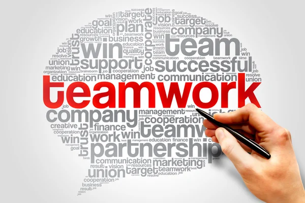 TEAMWORK — Stock Photo, Image