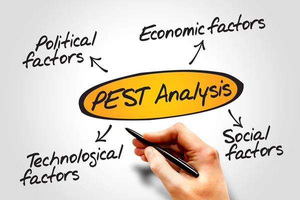 Pest-analyse — Stockfoto