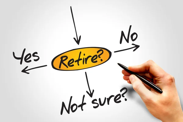Retire — Stock Photo, Image