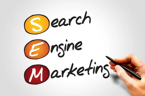 Search Engine Marketing — Stock Photo, Image