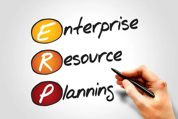Planificación de recursos empresariales —  Fotos de Stock