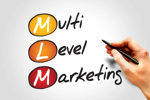 Multi level marketing — Stock Photo, Image