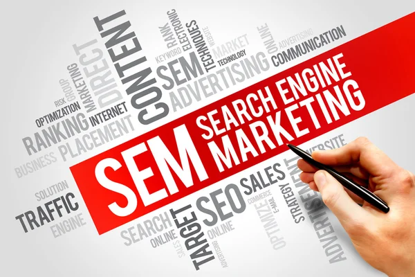 Search Engine Marketing — Stock Photo, Image