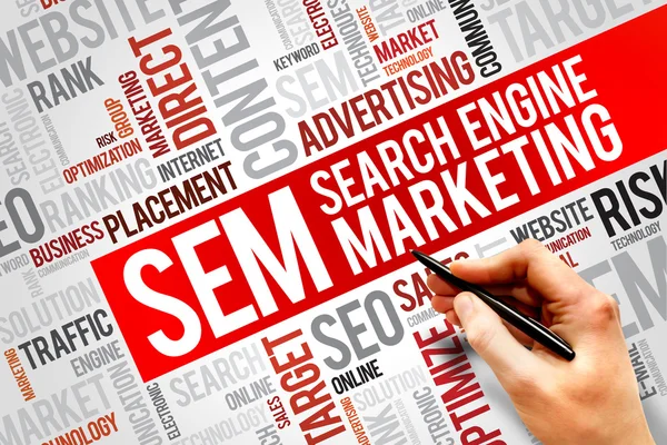 Search Engine Marketing — Stock Photo, Image