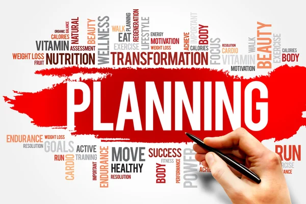 Planning — Stockfoto