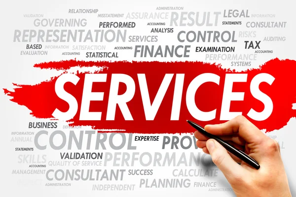 SERVICES — Stock Photo, Image