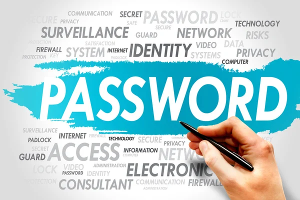 PASSWORD — Stock Photo, Image