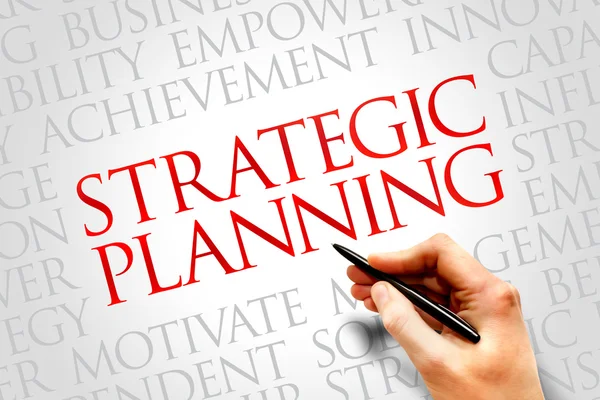 Planeamento estratégico — Fotografia de Stock