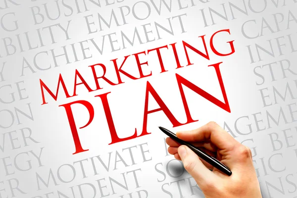 Marketing Plan — Stock Photo, Image