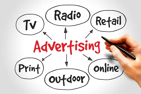 Advertising — Stock Photo, Image