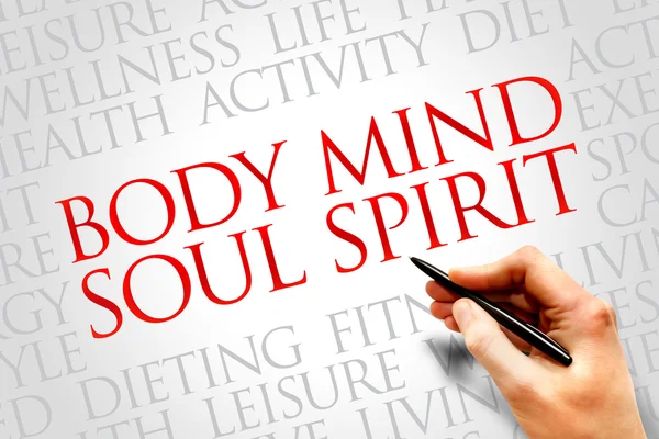 Body Mind Soul Spirit — Stock Photo, Image