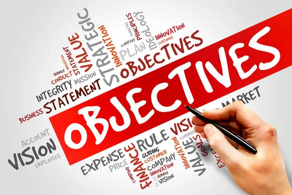 Objectives — Stock fotografie