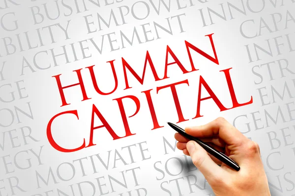 Capital humano — Foto de Stock