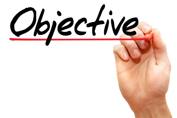 Objective — Stock Photo, Image