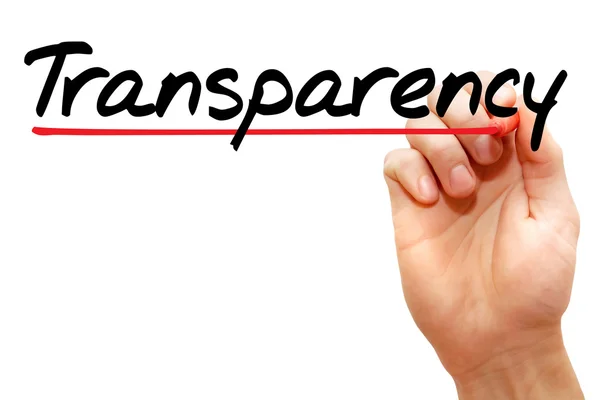 Transparencia — Foto de Stock