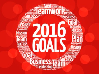2016 gol kelime bulut daire