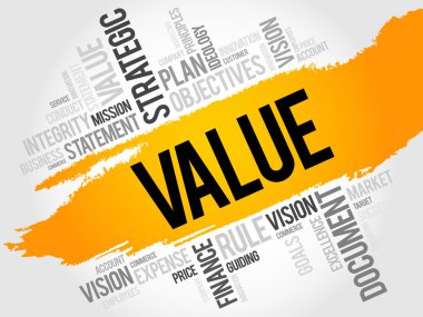 değer kelime bulutu