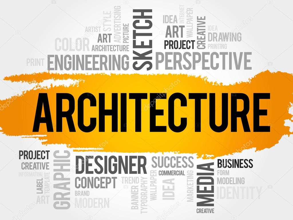 Architecture word cloud Stock Vector by ©dizanna 93337644