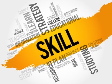 Beceri kelime bulutu, eğitim