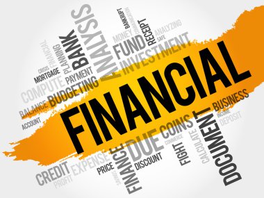 Finansal kelime bulutu
