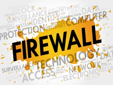 Güvenlik Duvarı kelime bulutu