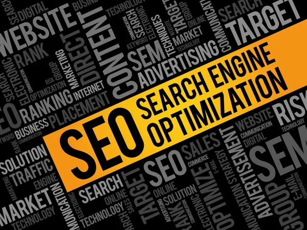 SEO (optimización de motores de búsqueda ) —  Fotos de Stock