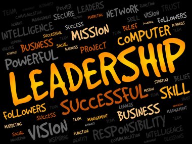 liderlik kelime bulutu