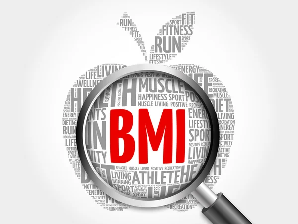 BMI - Indice di massa corporea — Foto Stock