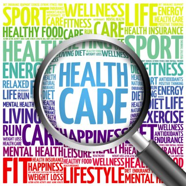 Sağlık kelime bulutu