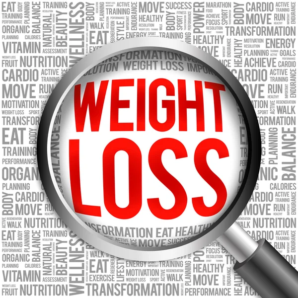 Weight Loss word cloud — Stock Photo, Image