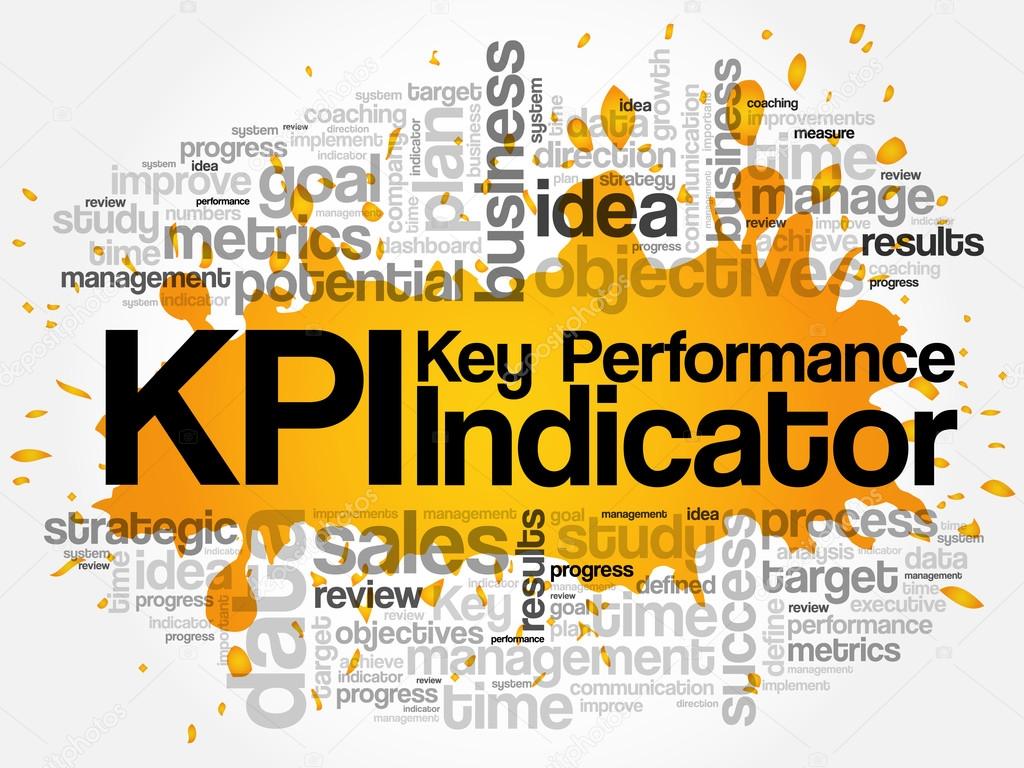 Kpi indicador de rendimiento clave fotografía de stock © dizanna 98199684 Depositphotos