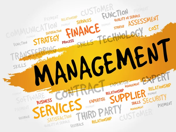 Management word cloud — Stock Photo, Image